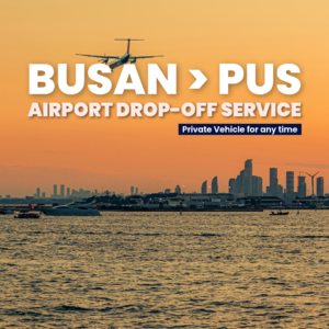 [PUS] Busan to Gimhae Airport Drop-off